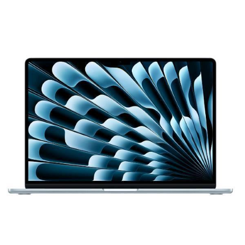 APPLE 15-INCH MACBOOK AIR APPLE M4 CHIP WITH 10-CORE CPU AND 10-CORE GPU 16GB 256GB SSD SKY BLUE